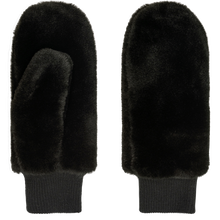 Load image into Gallery viewer, Allesco Inc - Nicci Ladies Faux Fur Mitten With Knitted Cuff