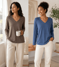 Load image into Gallery viewer, FW26 DKR TOP WITH PLEATED SHOULDER DETAIL