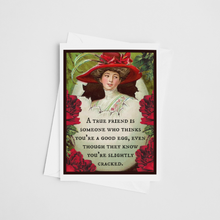 Load image into Gallery viewer, Cheerful Whimsies - Greeting Card. A True Friend... Thinks You're A Good Egg.