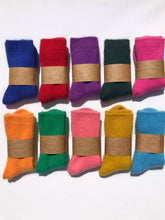 Load image into Gallery viewer, Billy Bamboo - ANGORA WOOL SOCKS