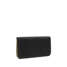 Load image into Gallery viewer, Pixie Mood - Sandy - Recycled Vegan Pleated Wallet - Black Pleated