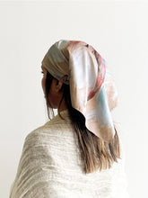 Load image into Gallery viewer, SS26 La-aSOLE Petalia-B Silk-Feel Floral Square Scarf