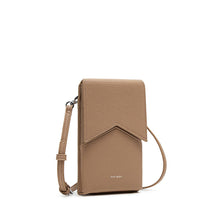 Load image into Gallery viewer, Pixie Mood - Karla - Recycled Vegan Phone Crossbody Bag - Latte Pebbled