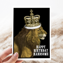 Load image into Gallery viewer, Cheerful Whimsies - Birthday Card. Happy Birthday Handsome. For Him.