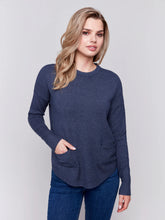 Load image into Gallery viewer, FW24 SWEATER WITH POCKET C242ORR