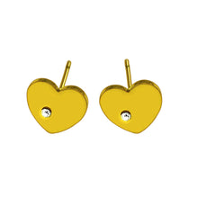 Load image into Gallery viewer, Cuore Stud Earrings 21036
