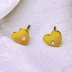 Load image into Gallery viewer, Cuore Stud Earrings 21036