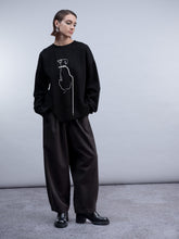 Load image into Gallery viewer, FW HAAKO DOG ON A LEASH SWEATSHIRT