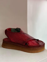 Load image into Gallery viewer, Ss24 LEATHER CUSTOM DESIGN SHOES D840
