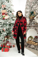 Load image into Gallery viewer, FW25 JACQUARD COAT 14116 O/S