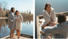 Load image into Gallery viewer, TOFINO TOWEL COMPANY “polar poncho”