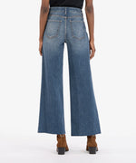Load image into Gallery viewer, MEG HIGH RISE WIDE LEG JEAN
