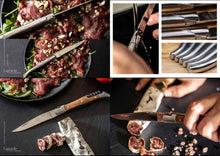 Load image into Gallery viewer, LUXURY VANDERLINDEN OLIVE WOOD STEAKKNIVES
