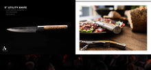 Load image into Gallery viewer, LUXURY VANDERLINDEN UTILITY KNIFE LEATHER SHEATH
