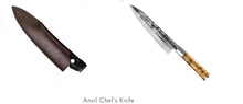 Load image into Gallery viewer, LUXURY VANDERLINDEN CHEF KNIFE LEATHER SHEATH