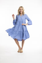 Load image into Gallery viewer, S24 LINEN DRESS 71453