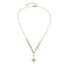Load image into Gallery viewer, Mix Chain w Star Pendant 220525G