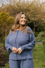 Load image into Gallery viewer, SS26 SMASH+TESS MEGAN WAFFLE CARDIGAN
