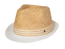 Load image into Gallery viewer, Womens Fedora Jordan in White HFL-0274-200
