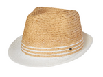 Load image into Gallery viewer, Womens Fedora Jordan in White HFL-0274-200
