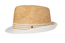 Load image into Gallery viewer, Womens Fedora Jordan in White HFL-0274-200