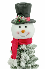 Load image into Gallery viewer, Snowman Tree Topper CF3002SB
