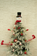 Load image into Gallery viewer, Snowman Tree Topper CF3002SB