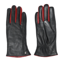 Load image into Gallery viewer, Allesco Inc - Club Rochelier Ladies Leather Glove With Contrast Fingers