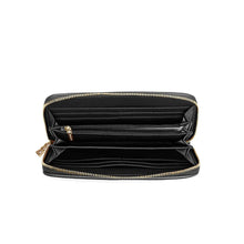 Load image into Gallery viewer, Pixie Mood - Sandy - Recycled Vegan Pleated Wallet - Black Pleated
