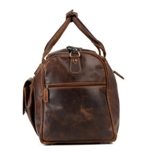Load image into Gallery viewer, Greenwood Leather - Leather Travel Bag Large - Casual Vintage Look - GW12790