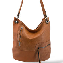 Load image into Gallery viewer, Darling's Canada - 7358 - Patch Design Hobo Shoulder Crossbody Bag - 8 Colors