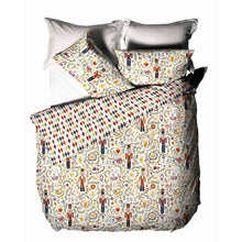 Load image into Gallery viewer, Riva Home - Nutcracker Christmas Duvet Cover Set White
