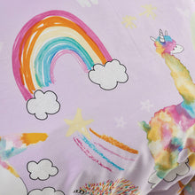 Load image into Gallery viewer, Riva Home - Unicorniverse Kids 100% Cotton Duvet Cover Set Lilac