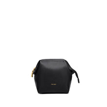 Load image into Gallery viewer, Pixie Mood - Josie - Recycled Vegan Travel Pouch - Black Pebbled