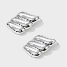 Load image into Gallery viewer, SS26 BIZOU SF253E003SL AVANT GARDE EARRINGS