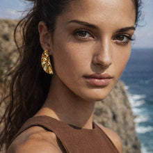 Load image into Gallery viewer, SS26 BIZOU SF253E009GL AVANT GARDE EARRINGS