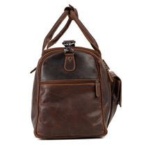 Load image into Gallery viewer, Greenwood Leather - Leather Travel Bag Large - Casual Vintage Look - GW12790