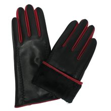 Load image into Gallery viewer, Allesco Inc - Club Rochelier Ladies Leather Glove With Contrast Fingers