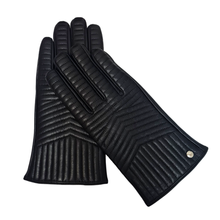 Load image into Gallery viewer, Allesco Inc - Club Rochelier Men's Quilted Detail Leasther Glove, Touch