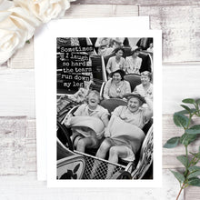 Load image into Gallery viewer, Raven's Rest Studio - Funny Greeting Card. Sometimes I Laugh So Hard...