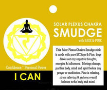 Load image into Gallery viewer, Sansaara Living - Solar Plexus Chakra Smudge Stick, 7"