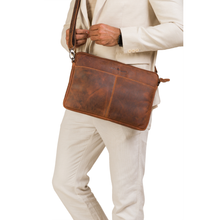 Load image into Gallery viewer, Greenwood Leather - Leather Laptop Sleeve - 13 / 15 / 16 inch with Strap GWLP06