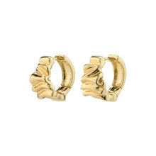 Load image into Gallery viewer, WILLPOWER RECYCLED HUGGIE HOOP EARRINGS