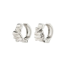 Load image into Gallery viewer, WILLPOWER RECYCLED HUGGIE HOOP EARRINGS