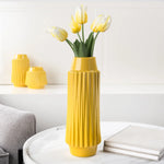 Load image into Gallery viewer, ELLA FACETED CERAMIC 14 ”VASE