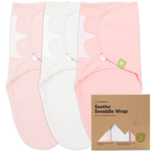 Load image into Gallery viewer, KeaBabies 3-Pack SOOTHE Swaddle Wraps