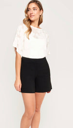 Load image into Gallery viewer, MARGARET M LILY SHORT BLACK