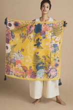 Load image into Gallery viewer, SUMMER WOODLAND SILK SCARF BLOOM