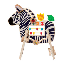 Load image into Gallery viewer, SAFARI ZEBRA ACTIVITY CENTER