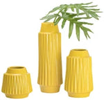 Load image into Gallery viewer, ELLA FACETED CERAMIC 14 ”VASE